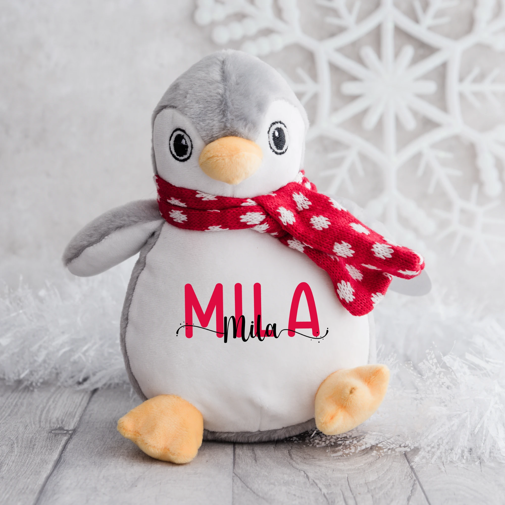 Personalised Penguin Stuffed Toy ⋆ Hugs n Dipity